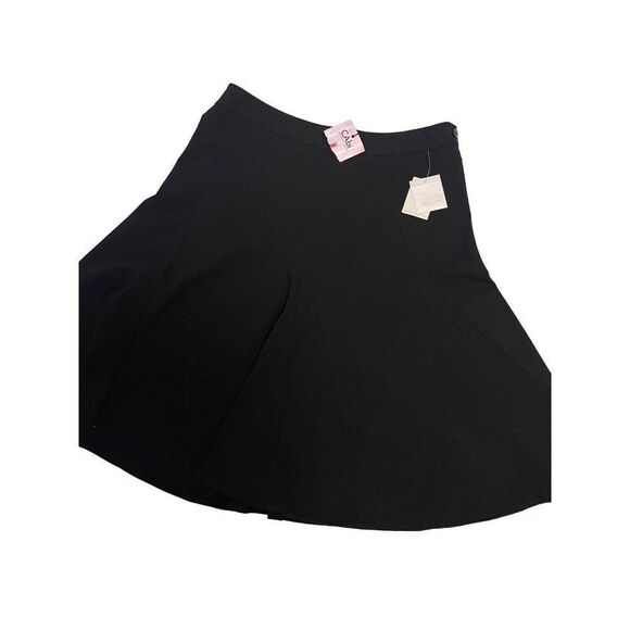 Cabi Style #118 Black A Line Skirt NWT size 10 - Picture 2 of 4
